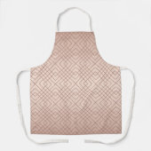 Luxe Roos Gold Geometric Schort (Voorkant)