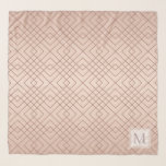 Luxe Roos Gold-gepersonaliseerd Sjaal<br><div class="desc">Luxe vormgeving Roos Gold-gepersonaliseerd ontwerp. U bent welkom om mijn winkel te bezoeken voor mooiere producten.</div>