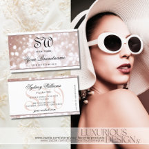 Luxe Roos Gold Glitter Stars Monogram White