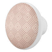 Luxe Roos Gold Keramische Knop (Rechts)