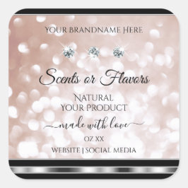 Luxe Roos Gold Product Labels - Duizelende juwelen