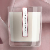 Luxe Roos Gold Tamper Proof Dunne Candle Jar Tin Labels