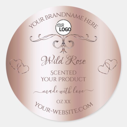 Luxe Roos Golden  Product Labels Logo (Voorkant)
