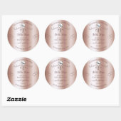 Luxe Roos Golden  Product Labels Logo (Vel)