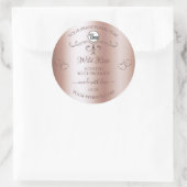 Luxe Roos Golden  Product Labels Logo (Tas)