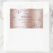 Luxe Roos Golden  Product Labels Logo (Tas)