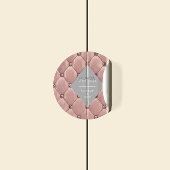 Luxe Roos Goud Getuft Monogram Ronde Sticker