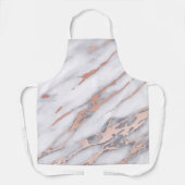 Luxe Roos goud marmer Schort (Voorkant)