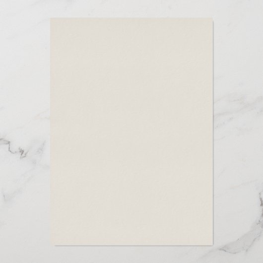 Luxe Roos Goud Mediterraan Tegel Boog Huwelijk Folie Uitnodiging (Achterkant)