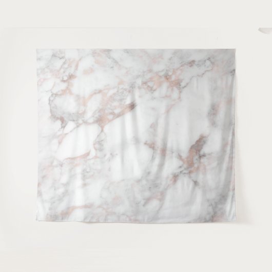 Luxe roos-gouden smelttextuur wandkleed (Voorkant (horizontaal))