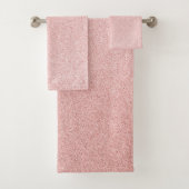 Luxe Roos goudglitter Bad Handdoek (Insitu)