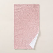 Luxe Roos goudglitter Bad Handdoek (Handdoek)