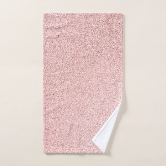 Luxe Roos goudglitter Bad Handdoek (Handdoek)