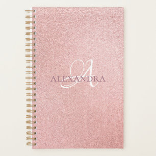 Luxe Roos goudglitter Planner