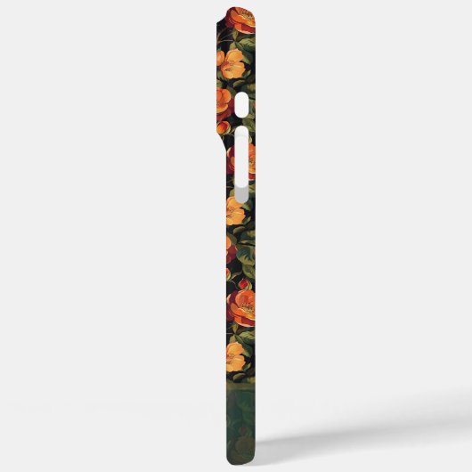 Luxe Roos  naam iPhone Case (Achterkant / Links)