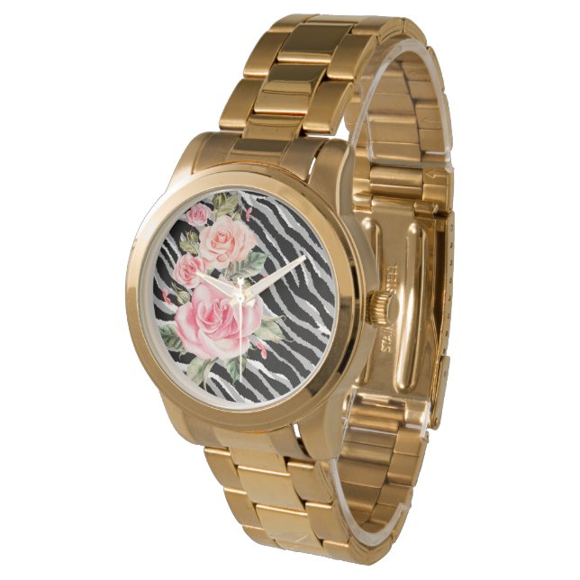 Luxe Roos Trendy Line Horloge (Gekanteld)