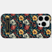 Luxe Rose iPhone Hoesje Voor Aanpasbare Telefoon (Achterkant (horizontaal))