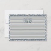 Luxe Royal  repetitie diner Kaart (Achterkant)