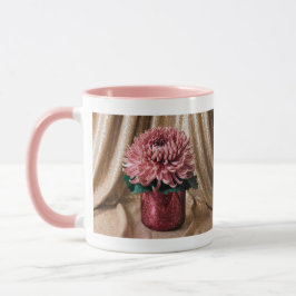 Luxe Roze Combo Mok Luxe Roze Chrysanten