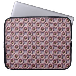 Luxe Roze Daisies Laptop Hoesje Sleeve