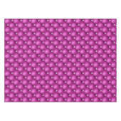 Luxe Roze Diamant Geplooid Patroon Tafelkleed (Voorkant (Horizontaal))