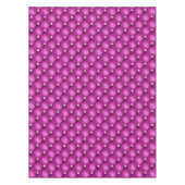 Luxe Roze Diamant Geplooid Patroon Tafelkleed (Voorkant)