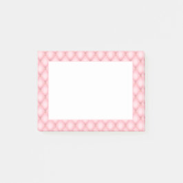 Luxe roze getuft diamanten patroon post-it® notes