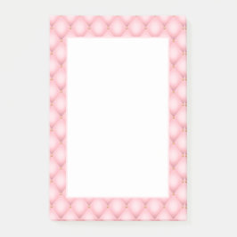 Luxe roze getuft diamanten patroon post-it® notes