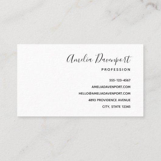 Luxe roze getuft diamanten patroon visitekaartje (Achterkant)