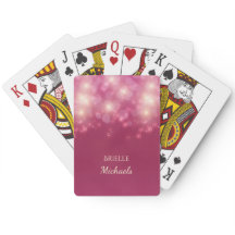 Luxe roze glamour Bokeh Sparkles