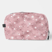 Luxe Roze Glitter Toilettasje (Voorkant)