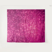 Luxe Roze Goud Glitter Wandkleed (Voorkant (horizontaal))