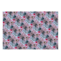 Luxe roze Happy Birthday Wrapping Paper Set