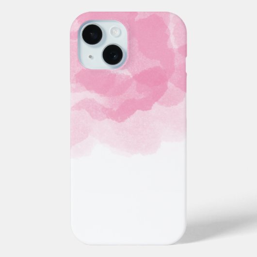 Luxe Roze Magic Roos Waterverf Abstracte kunst Case-Mate iPhone Case (Achterkant)