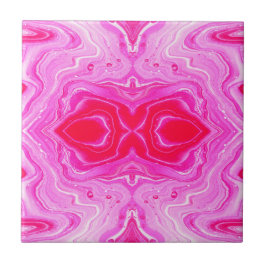 Luxe Roze Marmeren Wanddecoratie | Chic Marmer Eff Tegeltje
