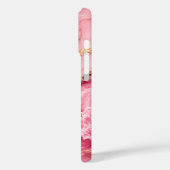 Luxe roze oceaanmarmer met gouden aders Case-Mate iPhone case (Achterkant / Links)