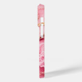 Luxe roze oceaanmarmer met gouden aders Case-Mate iPhone case (Achterkant / Links)