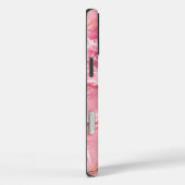 Luxe roze oceaanmarmer met gouden aders Case-Mate iPhone case (Achterkant / Rechts)