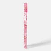 Luxe roze oceaanmarmer met gouden aders Case-Mate iPhone case (Achterkant / Rechts)