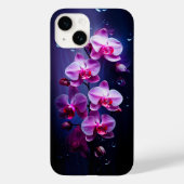 Luxe roze orchidee bloemen Case-Mate iPhone case (Achterkant)