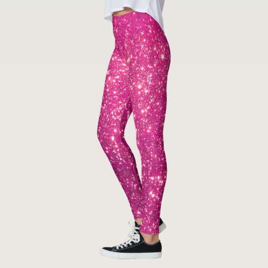 Luxe roze Populaire Gift Gold Glitter Leggings (Links)