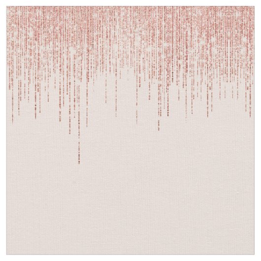 Luxe roze roodbruin glitter rand stof (Close Up)
