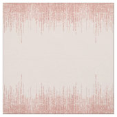 Luxe roze roodbruin glitter rand stof (Swatch)