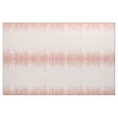 Luxe roze roodbruin glitter rand stof (Fat Quarter)