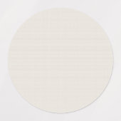 Luxe Roze Toile Waterdichte Label (Design 1)