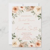 Luxe Roze Tuin Bruiloft Feest Uitnodiging