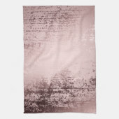 Luxe rozen goud theedoek (Verticaal)