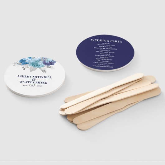 Luxe Rozen Handwaaier (Niet-gemonteerd)