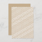 Luxe RSVP Kaartje (Voorkant / Achterkant)