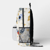Luxe ruimte raket kinderen rugzak patroon (Rechts)